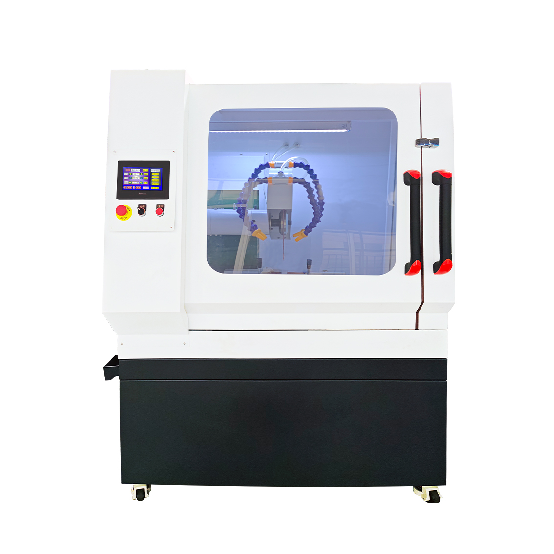 ZQ-600Z智能自动精密切割机 - 立地一体式,高精度多模式切割