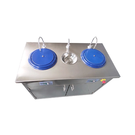 MP-2A双盘柜式金相磨抛机(不锈钢) - 多功能、高效研磨抛光设备