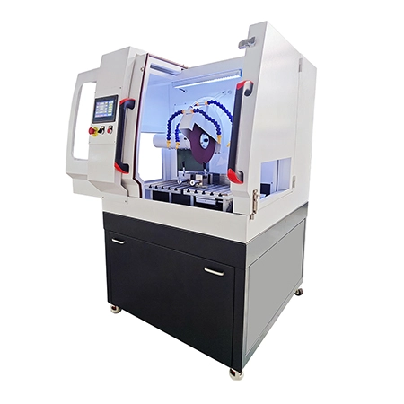 ZQ-300F自动智能金相切割机 - 立地一体式三轴切割,多种模式,适合异形件精密切割